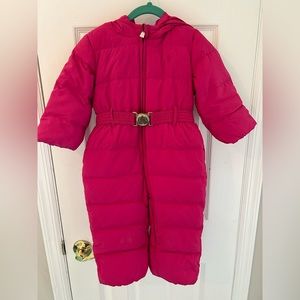 Ralph Lauren Girls Bunting Snowsuit